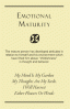 Emotional Maturity